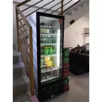 商用饮料柜单双门啤酒冷藏展示柜阿斯卡利(ASCARI)节能水果保鲜立式玻璃门冰箱 1.6米高轻奢风冷款-白色