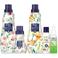 金纺柔顺剂植萃香氛香气持久官方洗衣物护理剂液 衣物护理剂(鲜花精油)小苍兰+月桂叶沙龙香700ml