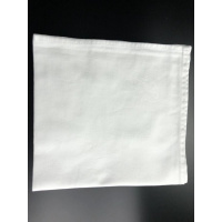 杯擦口布专用不易红酒阿斯卡利(ASCARI)擦杯毛饭餐巾布餐具布打吸水酒店家用干 45*45白色平纹口布10条 纯棉加厚