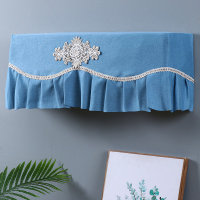 空调防尘罩阿斯卡利(ASCARI)挂式格力海尔空调套防尘保护 微香浮动-蓝 适用1.5-2P空调长88-95CM内全包款