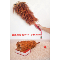 除尘阿斯卡利(ASCARI)纯手工车用汽车大扫除灰不毛结婚禅子毯子家用 加厚手柄55cm送小掸子,中国结