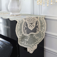 现代钢琴桌旗雅马哈钢琴盖布阿斯卡利(ASCARI)钢琴半罩欧式钢琴防尘罩 古典绿 40*180CM(餐桌等家具适用)