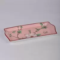 创意陶瓷卫浴五件套阿斯卡利(ASCARI)结婚洗漱用品用具 情侣牙刷杯 漱口杯浴室套件 托盘[小号]