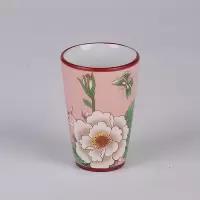 创意陶瓷卫浴五件套阿斯卡利(ASCARI)结婚洗漱用品用具 情侣牙刷杯 漱口杯浴室套件 杯子