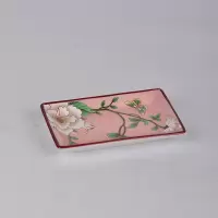 创意陶瓷卫浴五件套阿斯卡利(ASCARI)结婚洗漱用品用具 情侣牙刷杯 漱口杯浴室套件 皂碟[方]