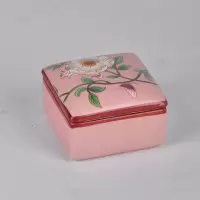 创意陶瓷卫浴五件套阿斯卡利(ASCARI)结婚洗漱用品用具 情侣牙刷杯 漱口杯浴室套件 粉盒[方]