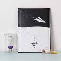 网红化妆折叠台式镜子阿斯卡利(ASCARI)随身学生家用宿舍便携防摔小镜子 纸飞机(23.5*17cm)