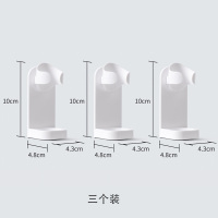 电动牙刷架阿斯卡利(ASCARI)壁挂式免打孔牙刷底座托牙具放置器电动牙刷收纳架 三个装