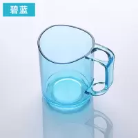 简约漱口杯阿斯卡利(ASCARI)家用刷牙杯子牙刷架创意沥水情侣洗漱杯便携式牙缸 碧蓝