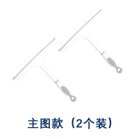 擦玻璃家用玻璃刮水器阿斯卡利(ASCARI)擦窗清洁家政工具保洁专用玻璃刮刀刮板 经典主图款(共2个)