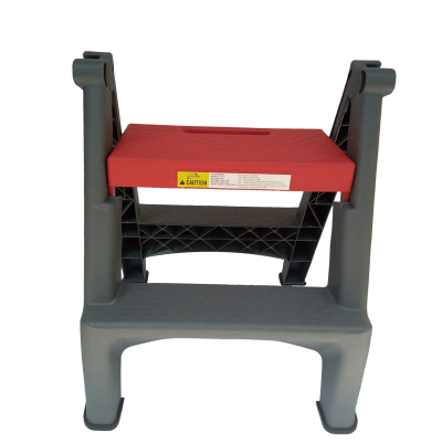 洗车凳子阿斯卡利(ASCARI)家用可折叠汽车梯椅凳两二步摄影小梯加厚洗车梯 商用级折叠梯(红色)踏板