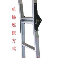 多功能折叠梯子阿斯卡利(ASCARI)铝合金加厚人字梯家用室内伸缩阁楼工程梯2米 加强焊接六步-1.8m（双面焊接）