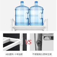 卫生间置物架落地浴室架子防水组装置地式家用阿斯卡利(ASCARI)多功能洗脸架脸盆架 B款枣红四层送一块板