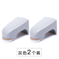 磁铁吸皂器免打孔阿斯卡利(ASCARI)沥水香皂盒吸盘吸铁石创意卫生间壁挂式肥皂架 2个装灰色