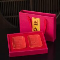 凹凸面虑孔红色香皂盒创意皂托肥皂碟婚庆情侣婚礼陶瓷结婚阿斯卡利(ASCARI)肥皂盒 红色皂盒两个+礼盒f3