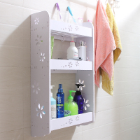 卫生间浴室置物架壁挂厕所洗手间墙面台面转角洗漱化妆品阿斯卡利(ASCARI)收纳架 F款(送免钉挂钩+免钉胶)