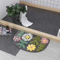 半圆浴室防滑垫垫阿斯卡利(ASCARI)卧室踩脚垫家用地毯吸水垫子卫生间地垫