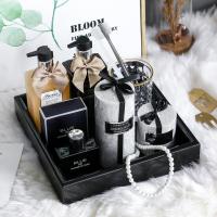 样板房浴室家居用品套装洗手间卫浴托盘收纳盘卫生间台面阿斯卡利(ASCARI)饰品摆件 套装A