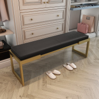 换鞋凳口收纳鞋柜铁艺店铺服装店试鞋凳北欧铁艺家用阿斯卡利(ASCARI)床尾凳