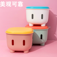 玩具收纳箱家用卡通可爱收纳凳儿童宝宝衣服零食储物阿斯卡利(ASCARI)整理箱子