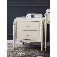 全美式床头柜阿斯卡利(ASCARI)储物收纳柜小户型卧室置物柜简欧韩式床边柜子