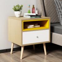 简易床头柜简约阿斯卡利(ASCARI)现代床柜收纳小柜子组装储物柜宿舍卧室组装床边柜