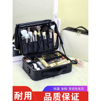 ins风大容量化妆包女便携手提简约皮质旅行多功能化妆品阿斯卡利(ASCARI)收纳箱盒