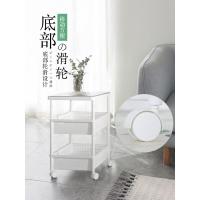 多功能厨房阿斯卡利(ASCARI)置物架多层浴室收纳架落地式可移动蔬果收纳储物架