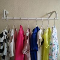 铁艺服装店衣架展示架上墙侧挂式女装童装货架壁挂衣服的架子墙上