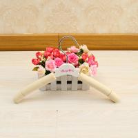 服装店儿童防滑海绵衣架裤夹架小孩童装店衣服撑子衣挂衣服架批發