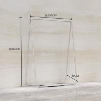 铁艺服装店展示架男女服装挂衣架落地式货架陈列架侧挂架衣服架子