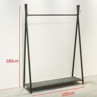 经典衣服装店挂衣展示架落地式侧挂衣架组合陈列上墙架子女装货架