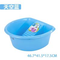 洗衣盆塑料搓衣盆带搓板盆搓衣板大号学生盆洗宝宝衣服盆