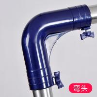 X型落地晾衣架接头配件塑料晒衣架弯头全套转轴连接件维修件