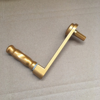 手摇器配件太空铝实心手摇柄/摇把手/六边形 阳台升降晾衣架淄博