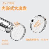 免打孔窗帘杆 304不锈钢伸缩晾衣杆 卧室衣柜撑杆 浴帘杆窗帘挂杆