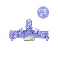 塑料裤架裤夹家用夹子晾裤架晒裤夹成人裤架多功能儿童衣架