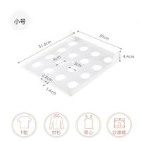 衣柜收纳叠衣板 创意叠T恤衬衫裤子收纳整理神器 隔板置物架