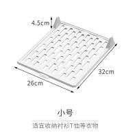 家用塑料整理衣柜毛衣服衬衫裤子T桖收纳叠衣板懒人宿舍折叠神器
