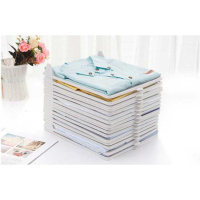 新款懒人叠衣板 衣物收纳板 整理架衬衫T恤衣服收纳板