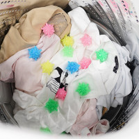 洗衣神器球洗衣机里的摩擦防绕大号里面小球球打结魔力洗护冼