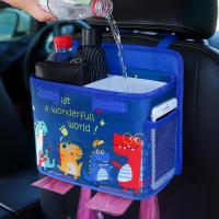 分类车载垃圾桶汽车内用品卡通车上置物桶折叠挂式后排收纳垃圾袋