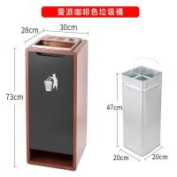 酒店大堂不锈钢立式垃圾桶宾馆写字楼Ktv电梯口带烟灰缸烟灰桶筒