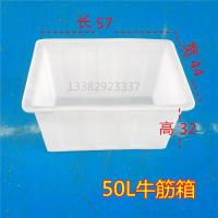 大号加厚塑料水箱长方形储水桶水产养殖养鱼牛筋箱泡瓷砖养龟浅盆
