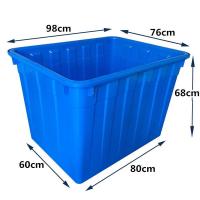 加厚塑料水箱长方形周转储水箱洗澡桶养鱼龟水产养殖泡瓷砖箱水桶