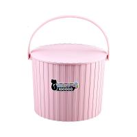 加厚塑料家用水桶凳手提洗澡桶可坐钓鱼多收纳储物带盖大容量