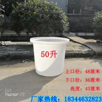 加厚食品筋塑料桶养殖大号水桶腌菜搅拌桶圆桶发酵桶酿酒桶