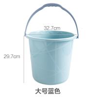 塑料手提水桶家用储水桶大号桶 加厚洗拖把桶塑料桶小圆桶洗衣桶
