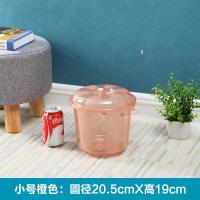 塑料收纳桶透明小桶装米桶手提零钱桶收钱钓鱼水桶油漆带盖子可提