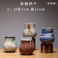 多肉植物花盆多肉花盆套装陶瓷简约个性粗陶紫砂小花盆